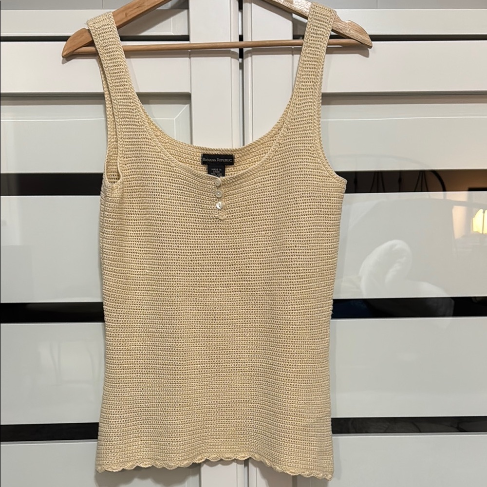 Banana Republic Sweater Tank Top